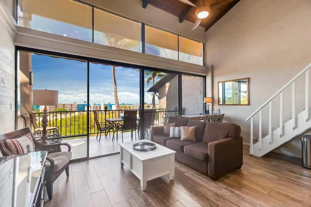 Apartamento 3Br Penthouse- Ocean Views, Lanais, Acs, Hot Tub, Pool, Sauna, Steps To Beach Kihei Estados Unidos da América
