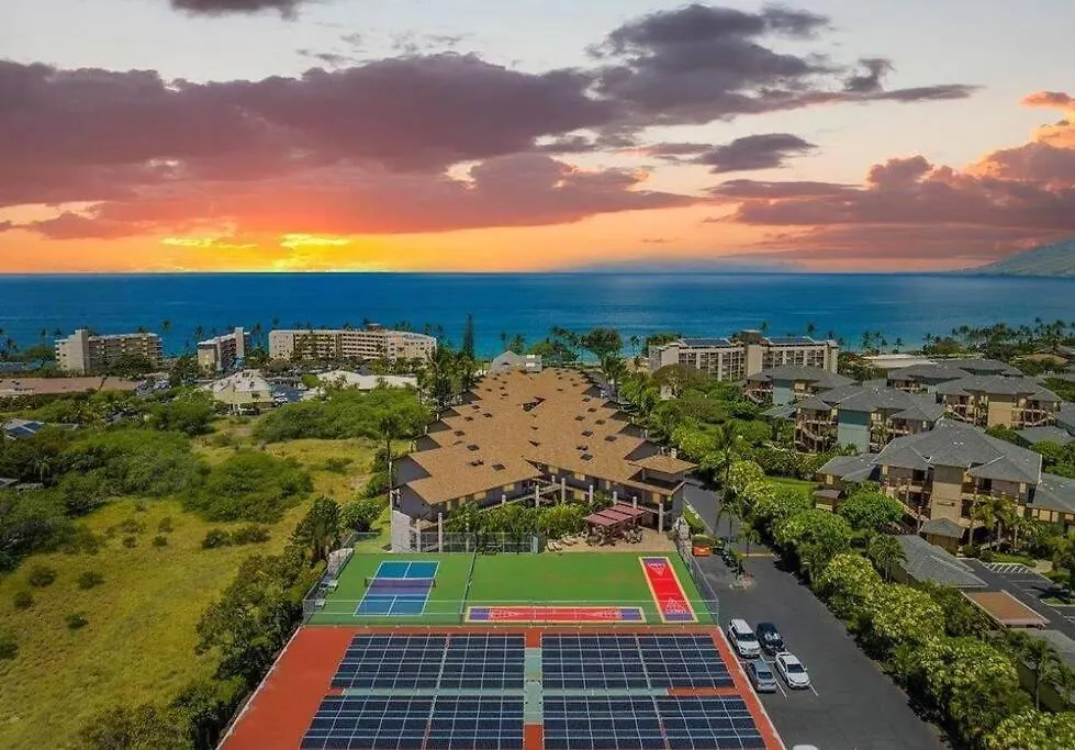 Apartamento 3Br Penthouse- Ocean Views, Lanais, Acs, Hot Tub, Pool, Sauna, Steps To Beach Kihei