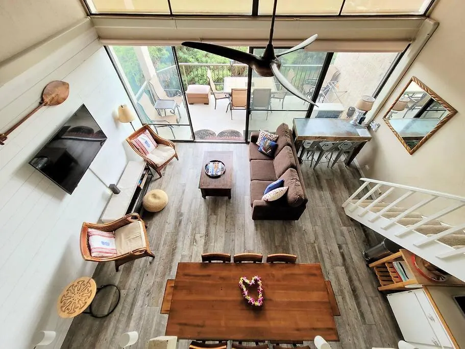 3Br Penthouse- Ocean Views, Lanais, Acs, Hot Tub, Pool, Sauna, Steps To Beach Kihei Apartamento