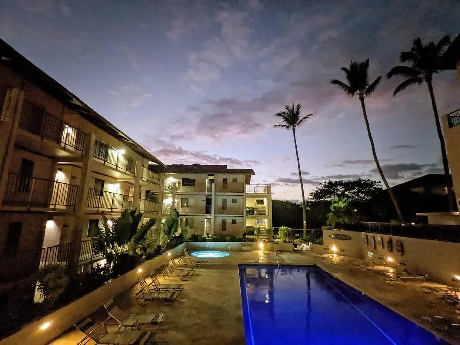 Apartamento 3Br Penthouse- Ocean Views, Lanais, Acs, Hot Tub, Pool, Sauna, Steps To Beach Kihei Estados Unidos da América