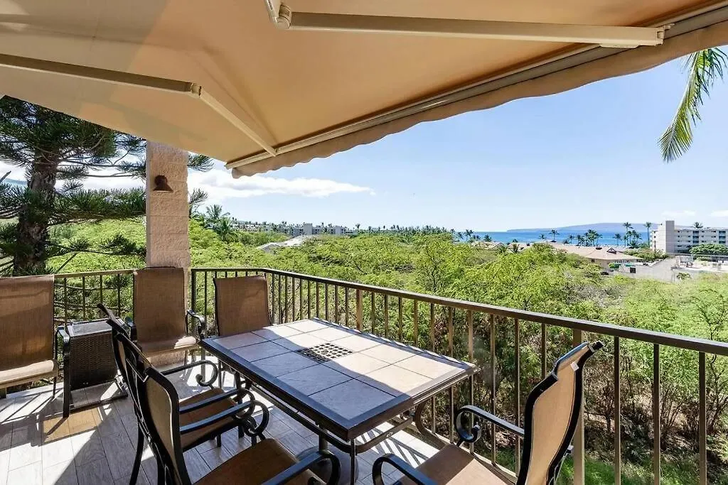 3Br Penthouse- Ocean Views, Lanais, Acs, Hot Tub, Pool, Sauna, Steps To Beach Kihei 0*,