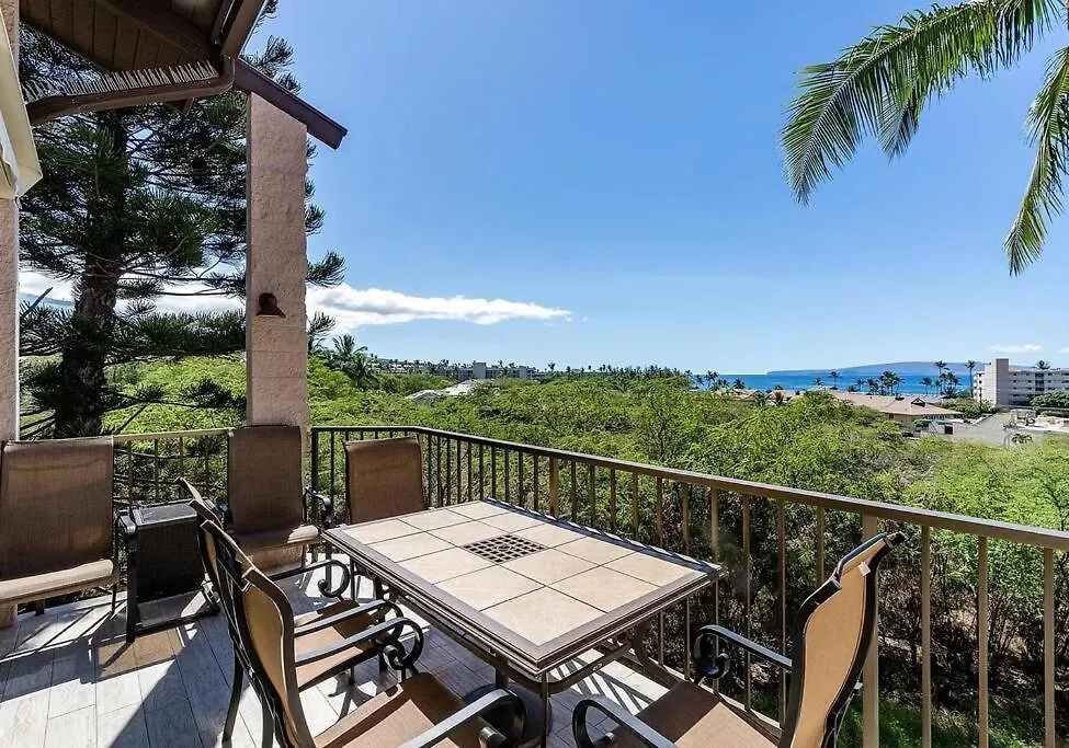 3Br Penthouse- Ocean Views, Lanais, Acs, Hot Tub, Pool, Sauna, Steps To Beach Kihei 0*,  Estados Unidos da América